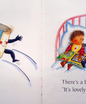 Alternative view of Babies love books