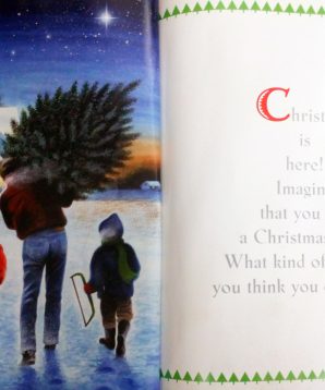 Alternative view of Christmas tree