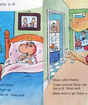 Alternative view of Daisy is ill