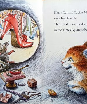 Alternative view of Harry cat and Tucker mouse: starring Harry