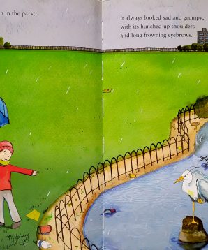 Alternative view of How to make a heron happy