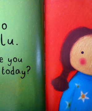 Alternative view of Lulu's busy day