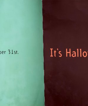 Alternative view of Pumpkin moon