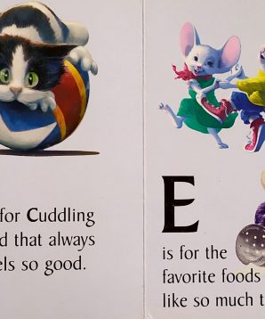 Alternative view of Rip Squeak's A to Z book