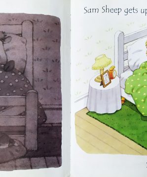 Alternative view of Sam sheep can't sleep