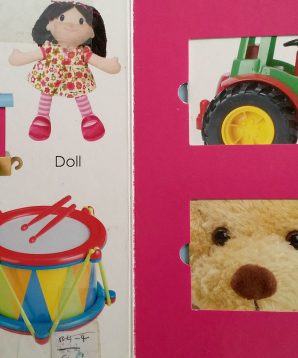 Alternative view of Slide and seek: words