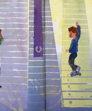 Alternative view of Subway ride