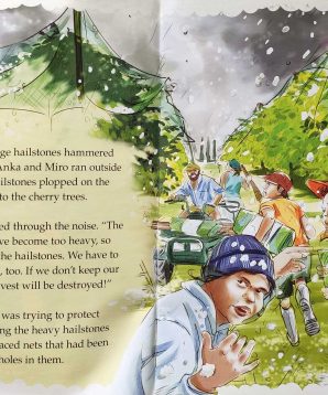 Alternative view of A bad day at Cherry Farm