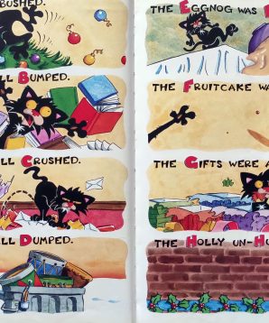 Alternative view of A bad kitty Christmas