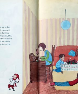 Alternative view of Advent elf