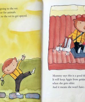 Alternative view of Aggie the brave