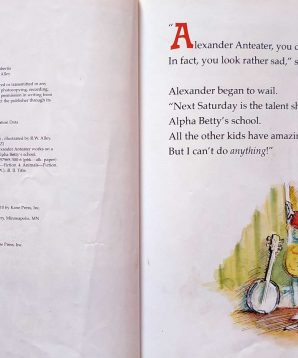 Alternative view of Alexander Anteater's amazing act