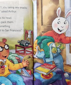 Alternative view of Buster changes his luck