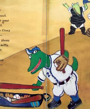 Alternative view of Crocodiles play