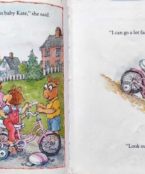 Alternative view of D. W. rides again