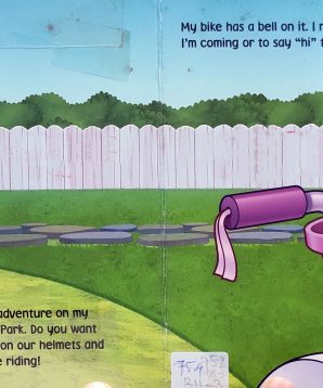 Alternative view of Dora the explorer: Dora rides to bike park