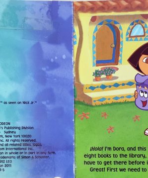 Alternative view of Dora the explorer: Dora's backpack