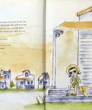 Alternative view of Ella May and the wishing stone