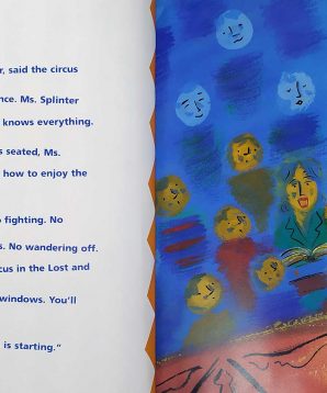 Alternative view of Emeline at the circus