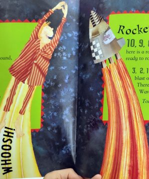 Alternative view of Footprints on the moon and other poems about space