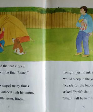 Alternative view of Frank and Beans and the scary campout