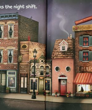 Alternative view of Frankie works the night shift