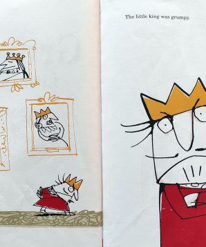 Alternative view of Grumpy little king