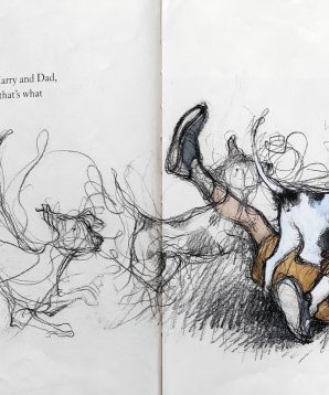 Alternative view of Harry and Hopper