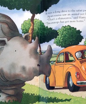 Alternative view of Harry and the dinosaurs go wild