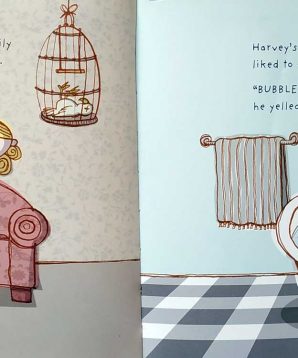 Alternative view of Harvey, the boy who couldn't fart