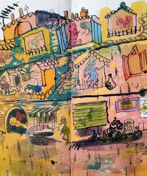 Alternative view of Here comes the poo bus