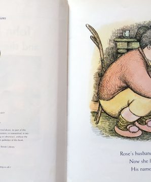 Alternative view of John Brown, Rose and the midnight cat