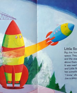 Alternative view of Little rocket's special star