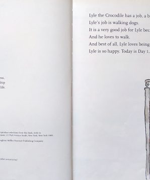 Alternative view of Lyle walks the dogs: a counting book