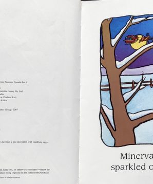 Alternative view of Minerva Louise on Christmas Eve