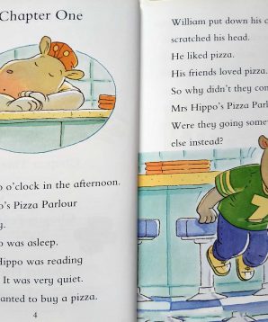 Alternative view of Mrs. Hippo's pizza parlour