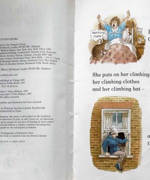 Alternative view of Ms Cliff the climber