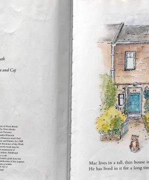 Alternative view of My cat Mac