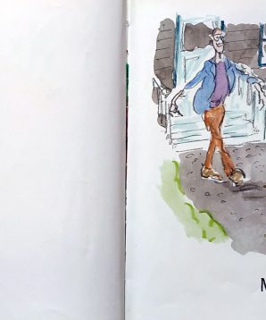 Alternative view of My side of the car