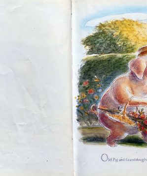 Alternative view of Old pig