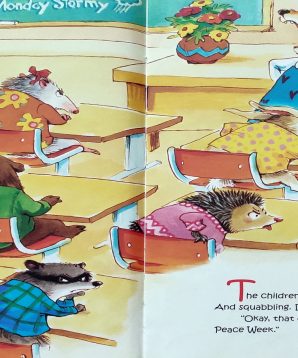 Alternative view of Peace week in Miss Fox's class