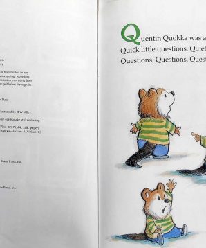 Alternative view of Quentin Quokka's quick questions