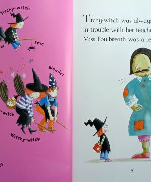Alternative view of Titchy Witch and the frog fiasco