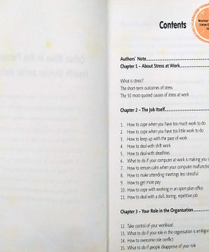 Alternative view of 50 things you can do today to manage stress at work