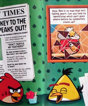Alternative view of Angry Birds: super interactive annual 2015