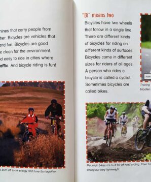 Alternative view of Bicycles: pedal power