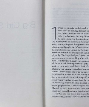 Alternative view of Big girl small