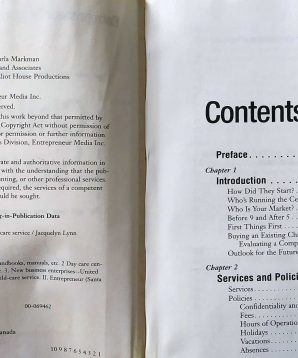 Alternative view of Start your own child care service