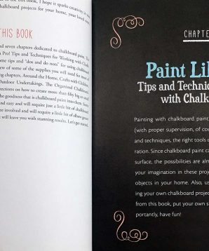 Alternative view of DIY chalkboard crafts