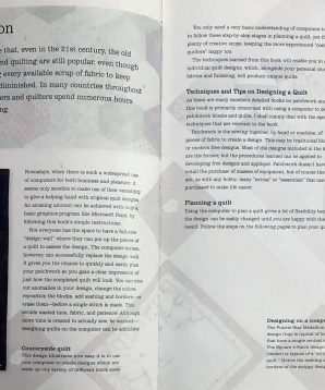 Alternative view of Designing Patchwork on your computer